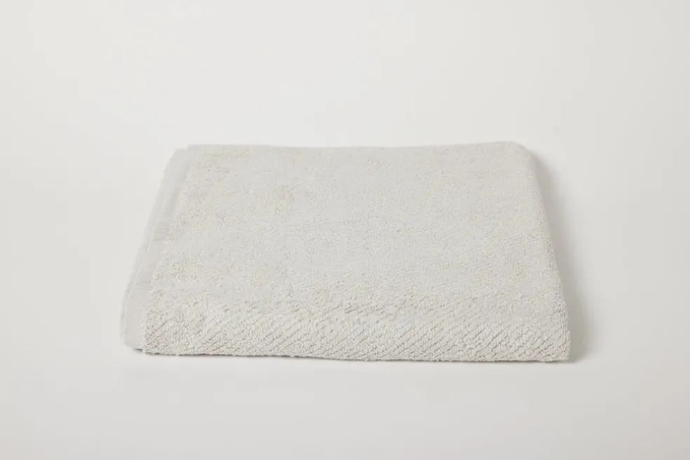 Air Weight Organic Bath Towel Fog