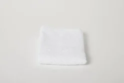 Air Weight Organic Wash Cloth Alpine White