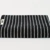 Black Stripes Bath Towel