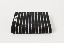 Black Stripes Hand Towel