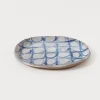 Blue Patterned 7" Plate J.