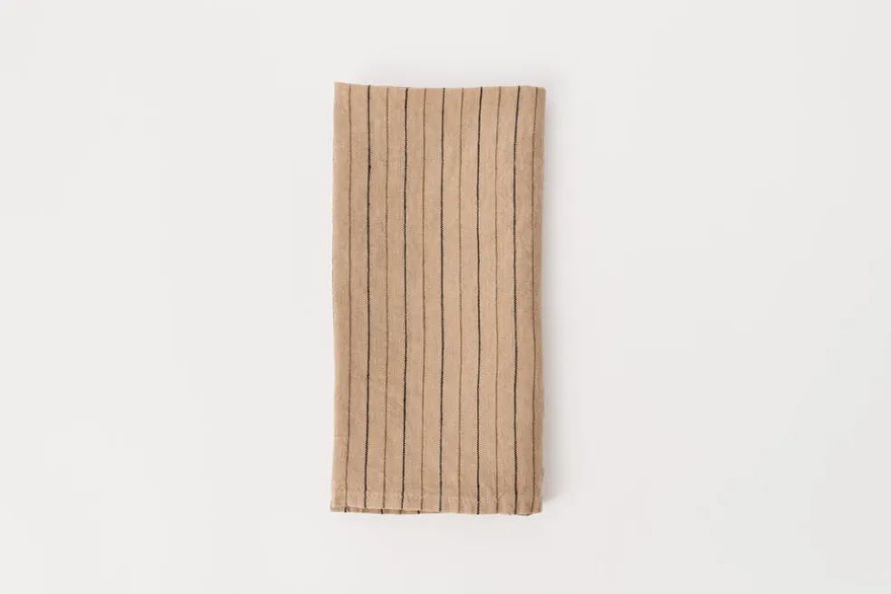 Camel Stripe Napkin