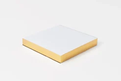 Classic Edged Pads Metallic Gold Large Square