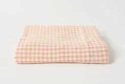 Copper Gingham 55 x 98 Tablecloth