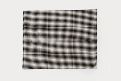 Gingham Black / Off White Placemat