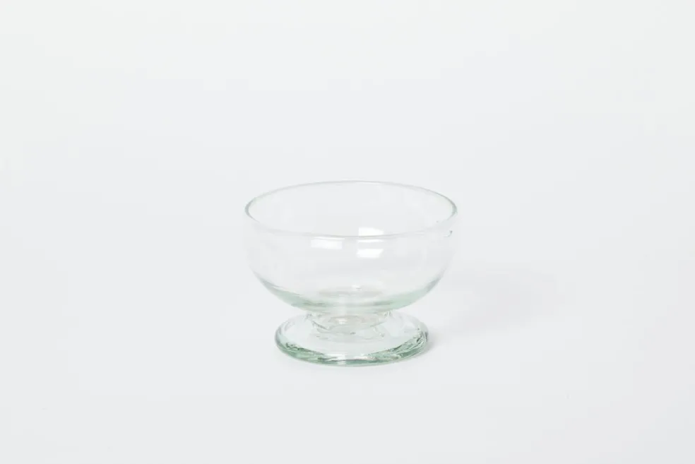 Glass Footed Bowl