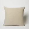 Hudson Flax 20" x 20" Linen Pillow