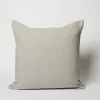 Hudson Fog 20" x 20" Linen Pillow