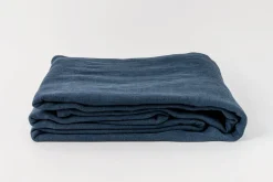 Hudson King Coverlet Navy