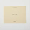 I Love You No. 01 - Single Card Sand