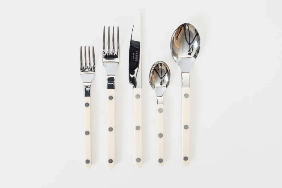 Ivory 5 Pc. Bistrot Flatware