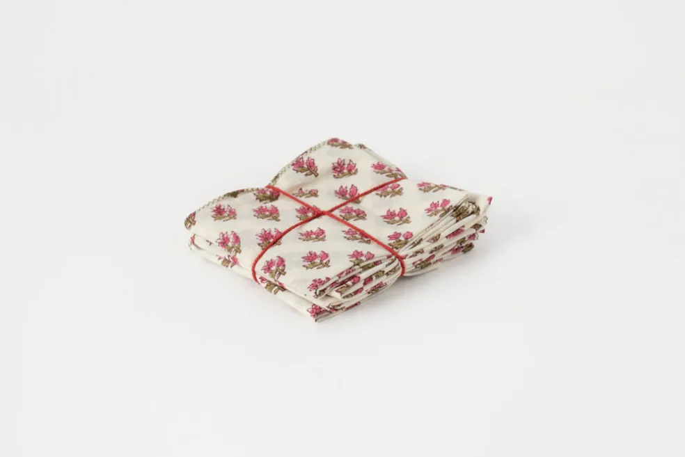 Lupin Flower Set of 4 Napkins