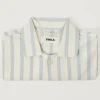 Needle Stripes Cotton Poplin Pyjamas Shirt Medium
