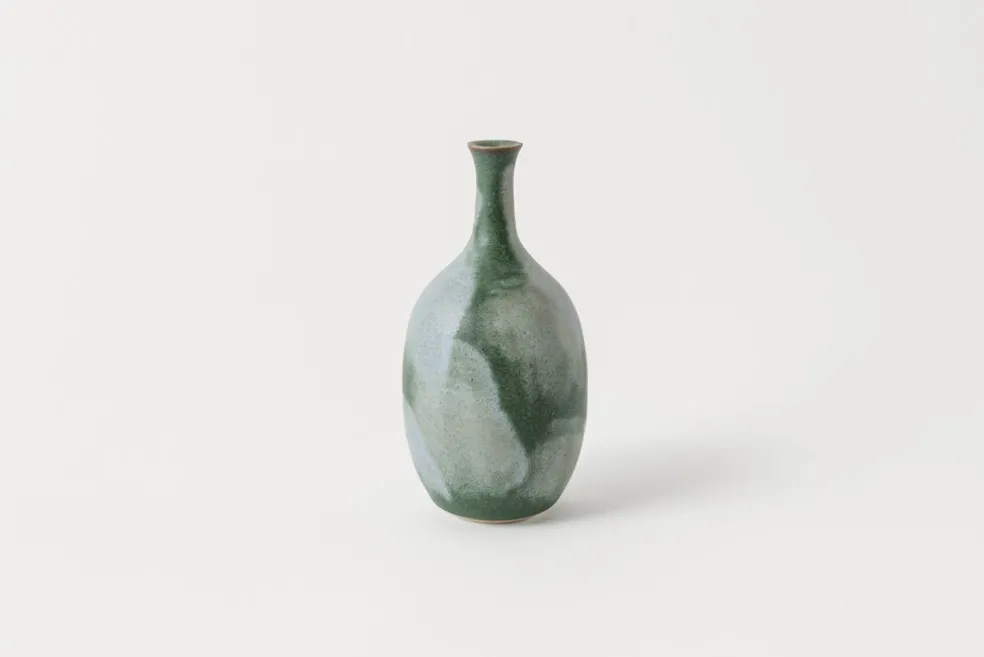 Nhãn Bud Vase D - Moss with Lichen
