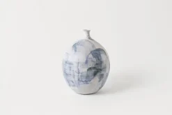 Nhãn Bud Vase G - Tea Dust with Moss