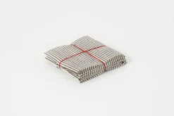 Stripe Ecureuil Set of 4 Napkins