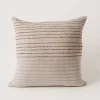 Vintage Grain Sack Pillow 18 x 18 N.
