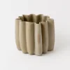 Wavy Ash Vessel